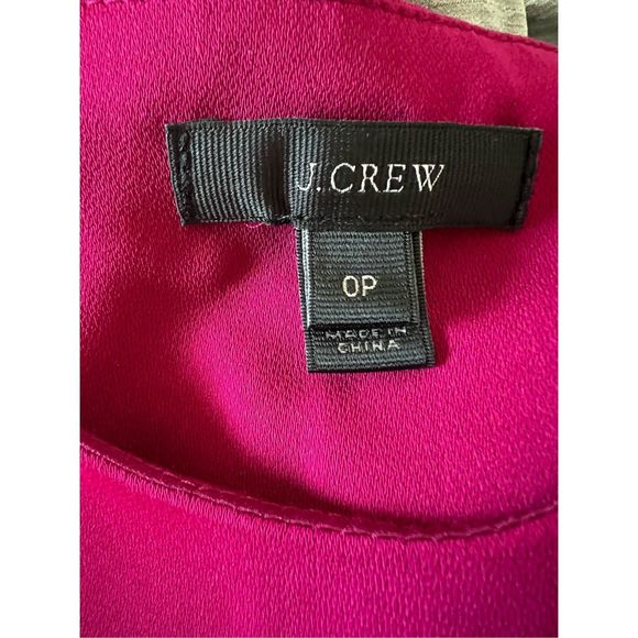 J. Crew drapey wrap back jumpsuit berry pink - Picture 2 of 2